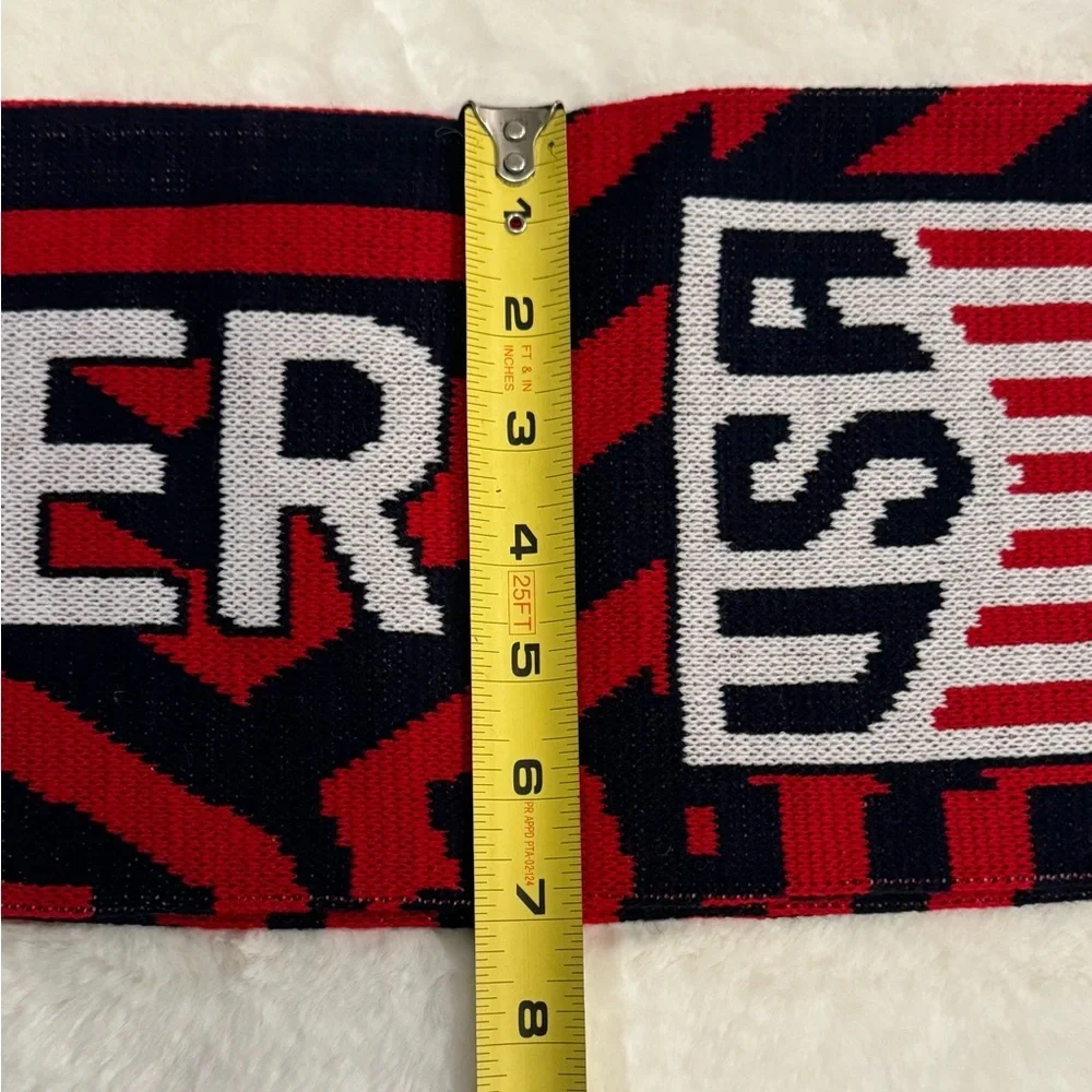 2021 US Soccer Insider USA Scarf- Measures 60”Lx7”W